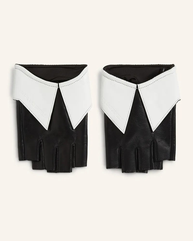 Karl Lagerfeld Handschuhe schwarz Schwarz