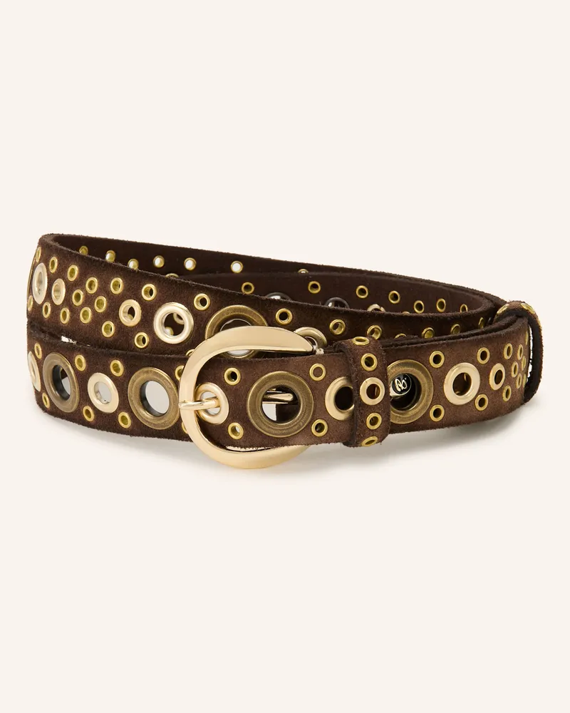 b.belt Ledergürtel braun Dunkelbraun