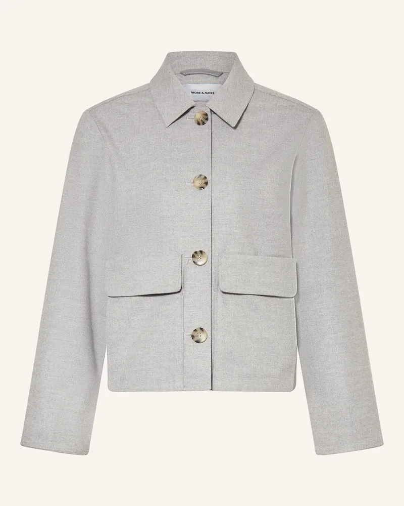 More & More Kastenjacke Hellgrau