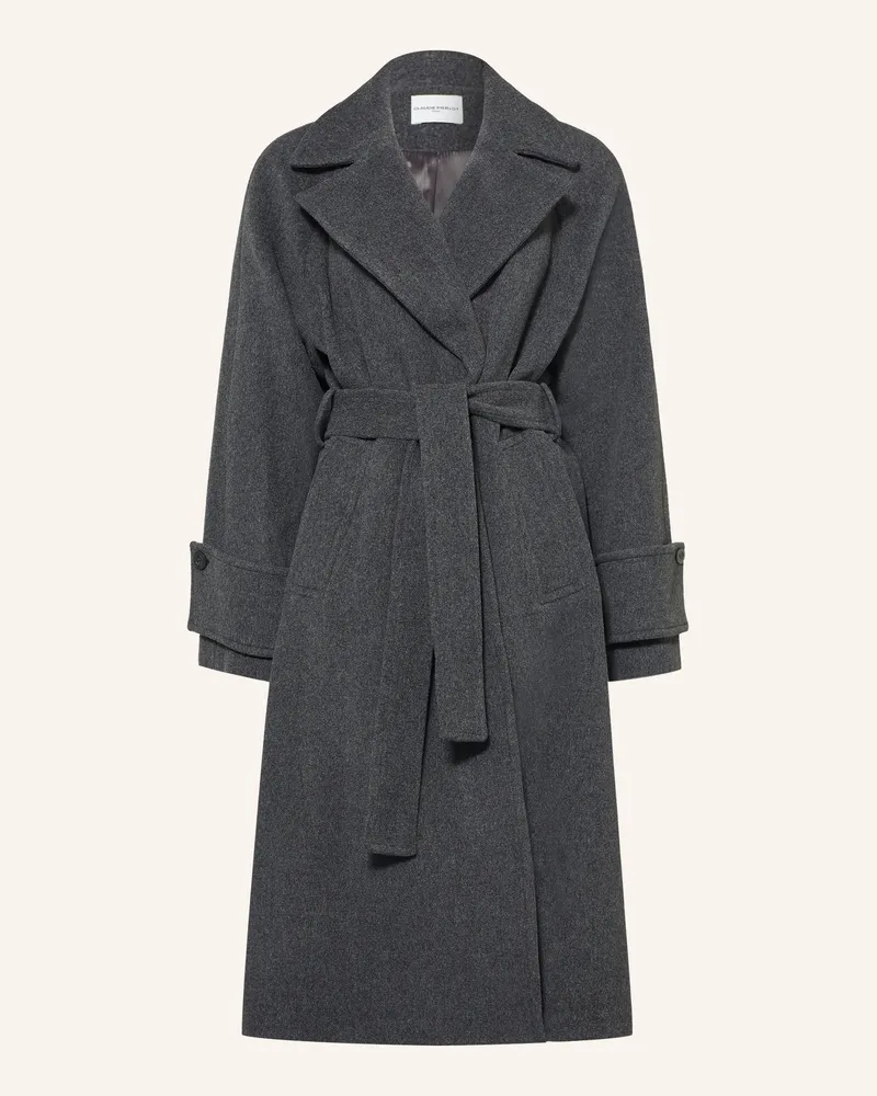 Claudie Pierlot Wollmantel grau Dunkelgrau
