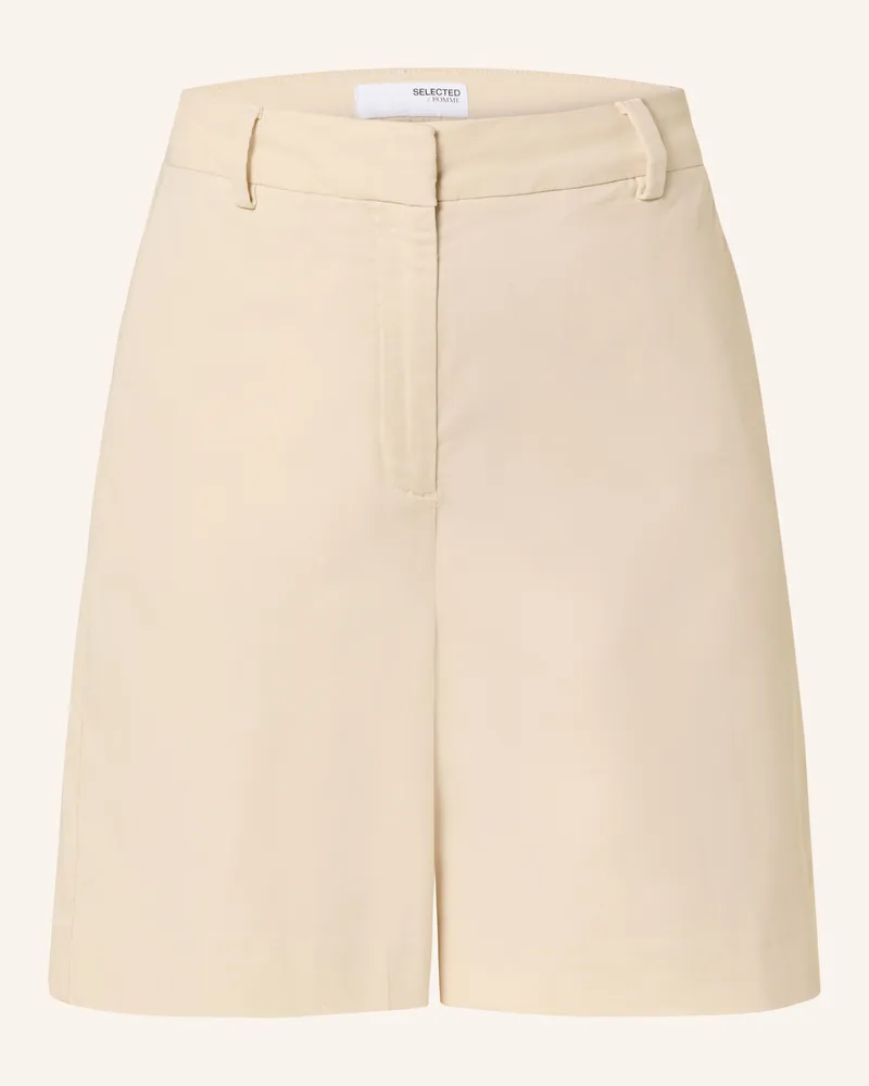 Selected Shorts Beige
