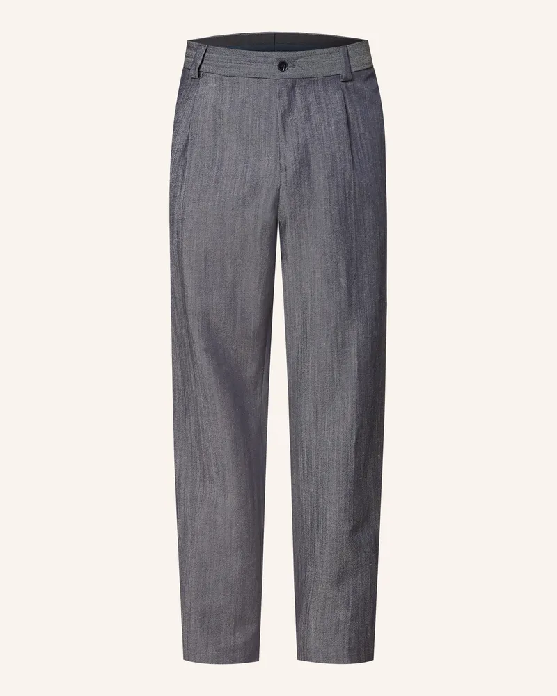 HUGO BOSS Anzughose Flips Modern Fit blau 498