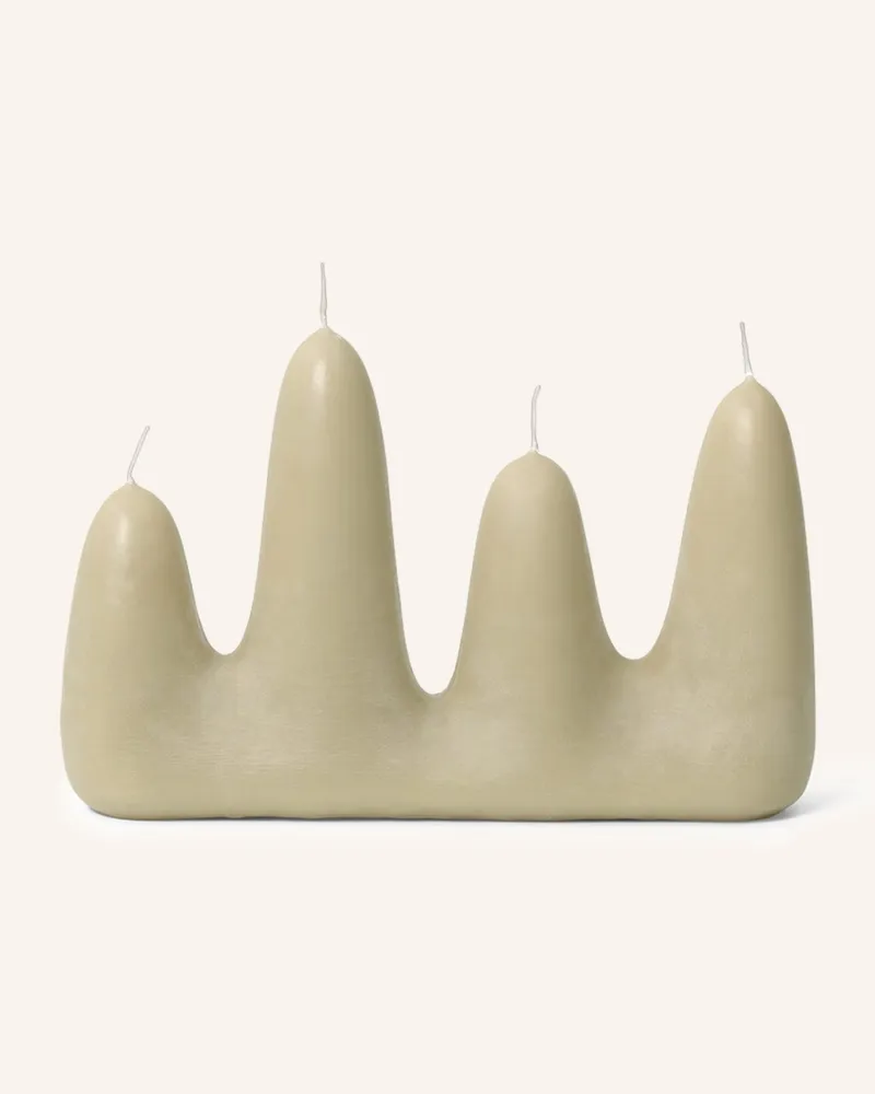 ferm LIVING Kerze Stala beige Beige