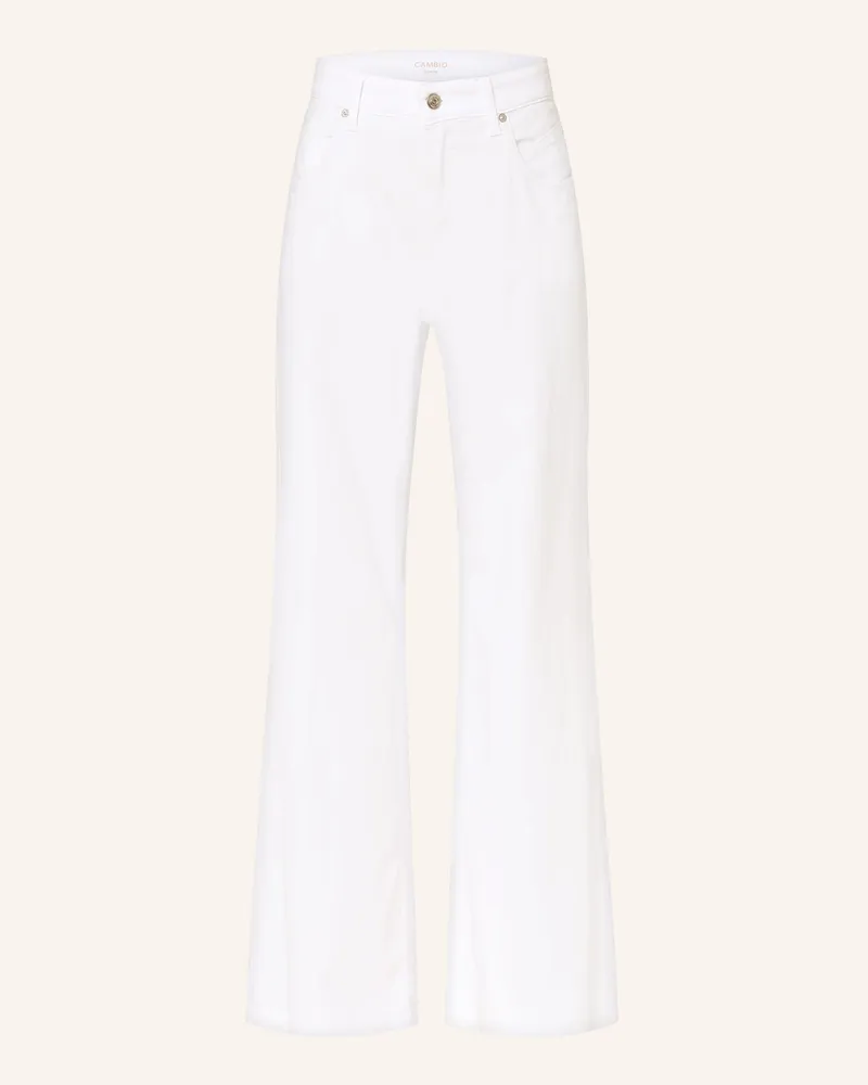 Cambio Wide Leg Jeans Palazzo weiss 5030