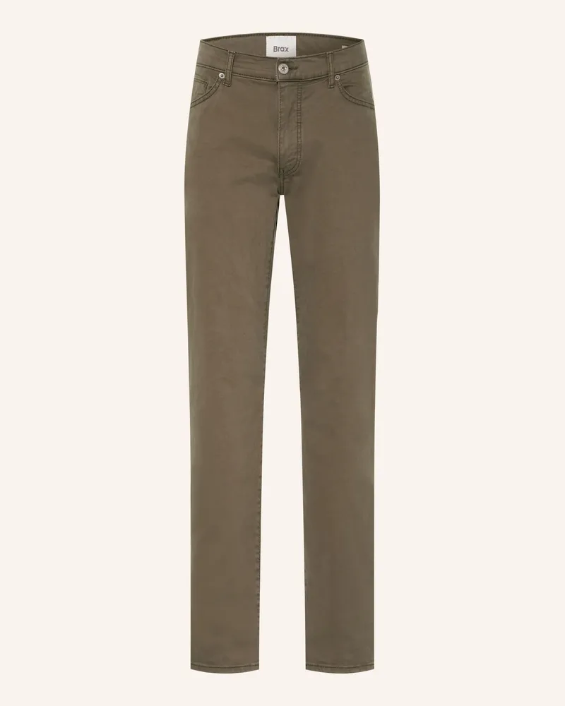 Brax Hose Cadiz Straight Fit gruen 32
