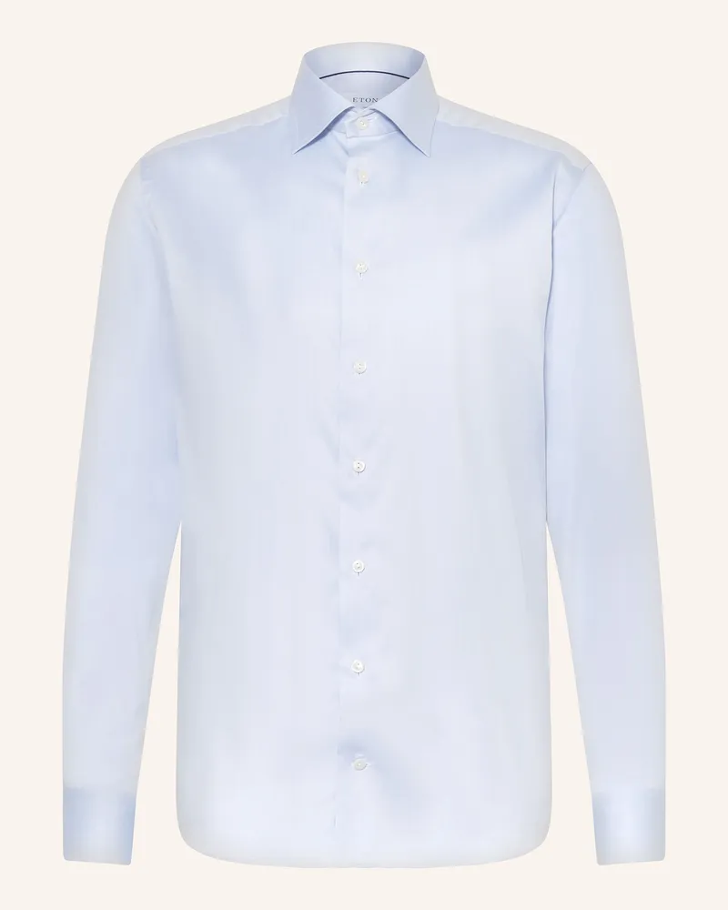 Eton Hemd Slim Fit blau Hellblau