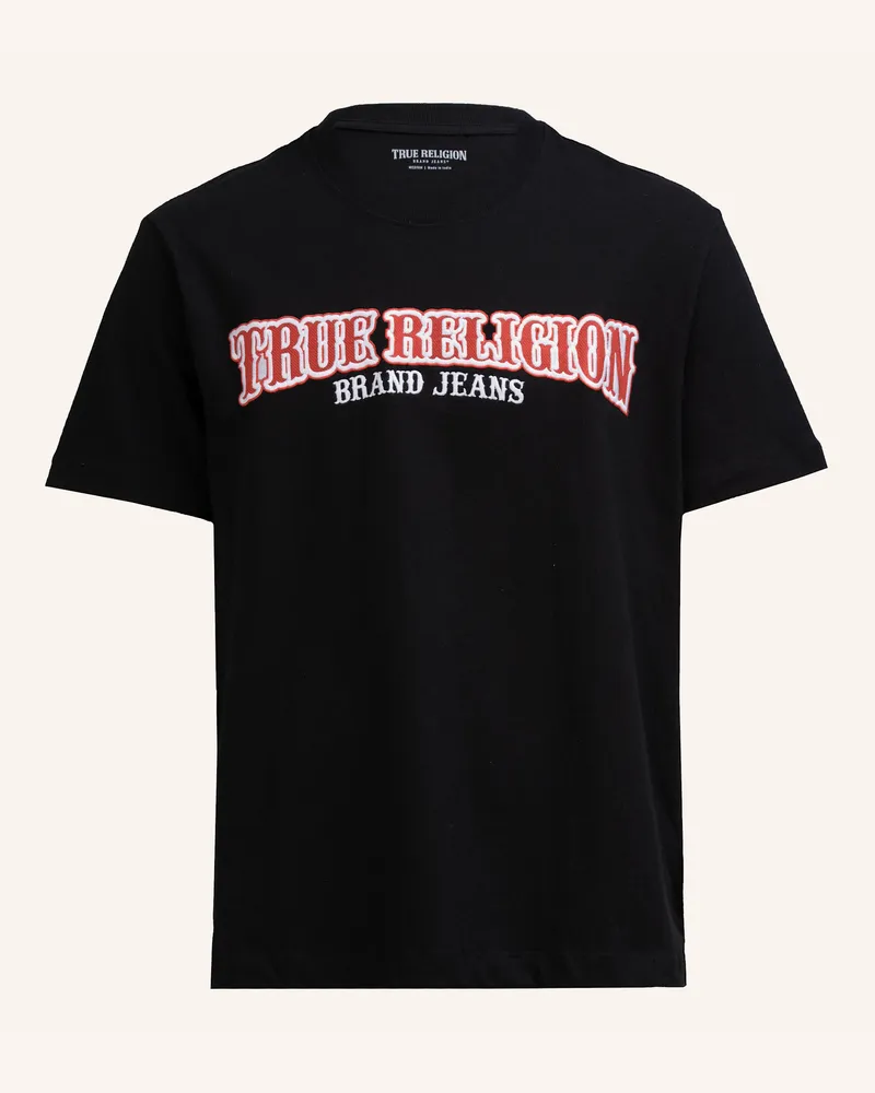 True Religion T-Shirt Schwarz