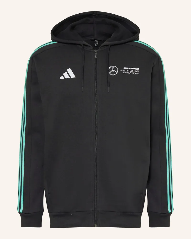 adidas Sweatjacke MERCEDES - AMG PETRONAS FORMULA ONE TEAM DNA Schwarz