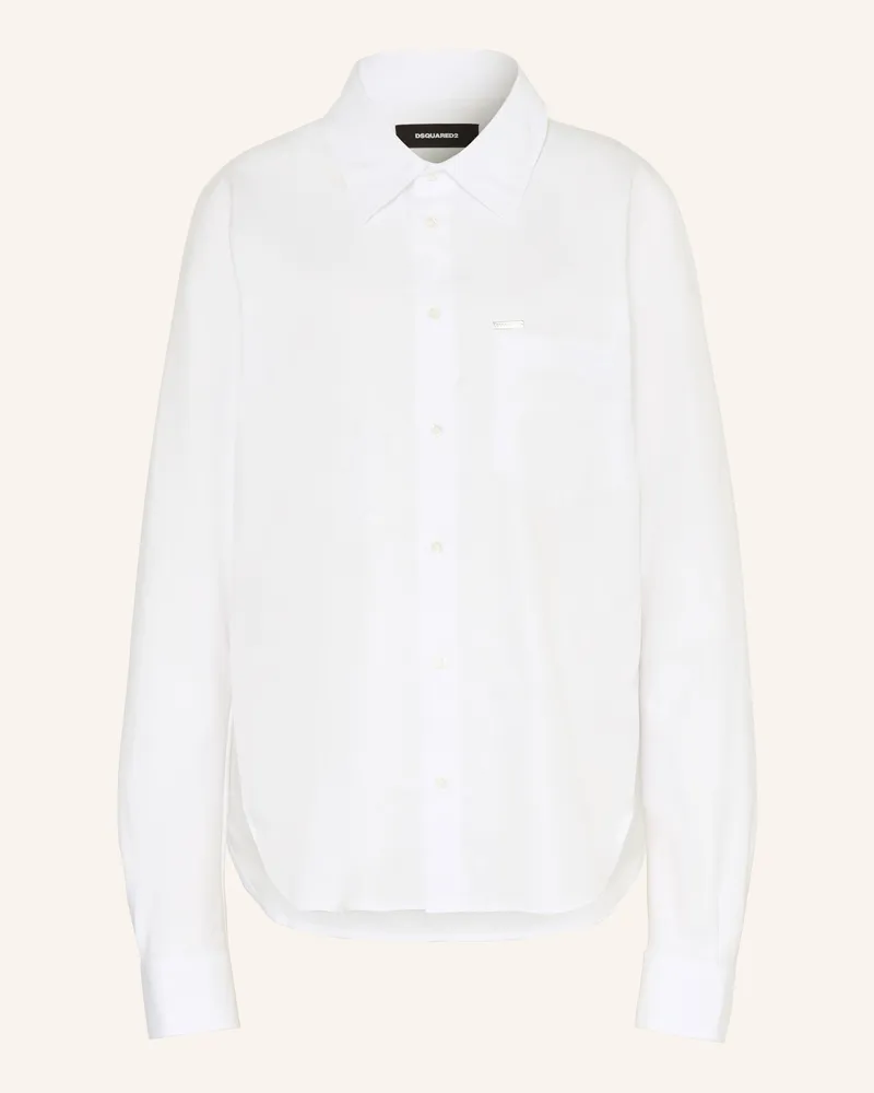 Dsquared2 Hemdbluse weiss Weiss