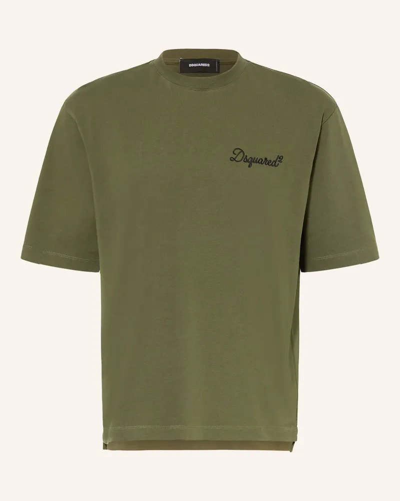 Dsquared2 T-Shirt gruen Dunkelgrün