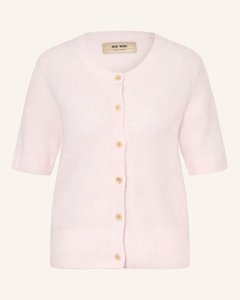 Mos Mosh Strickjacke Mmthora Mit Alpaka rosa Hellrosa