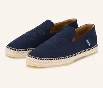 Espadrilles Solid Clive blau