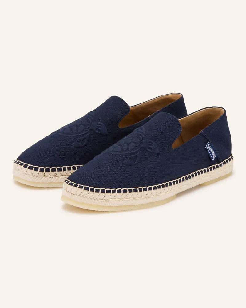 Vilebrequin Espadrilles Solid Clive blau Dunkelblau