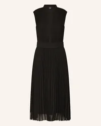 HUGO BOSS Plisseekleid DILOH Schwarz