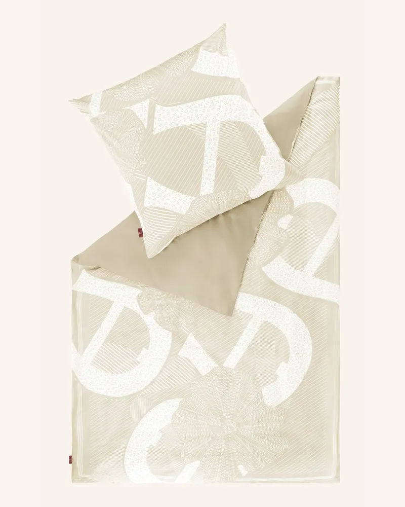 Aigner Satin Bettwäsche DENA Beige