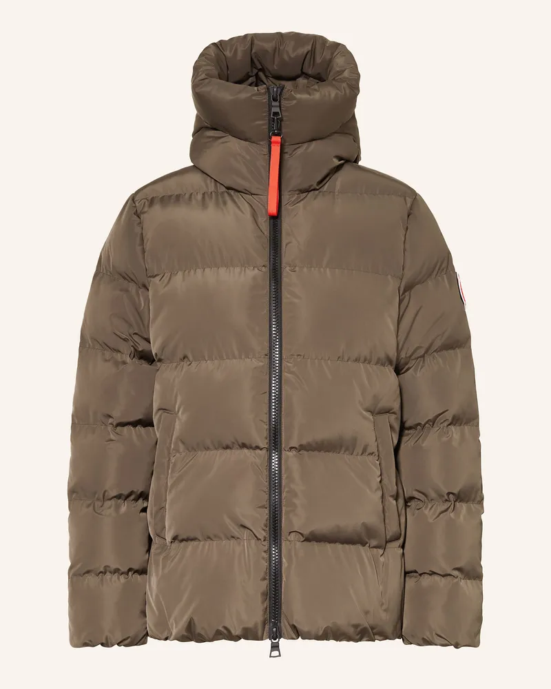 No. 1 Como Steppjacke Khaki
