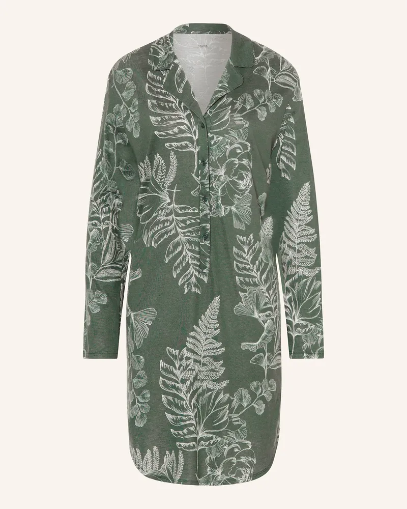 Calida Nachthemd FAVOURITES GLOW Dunkelgrün