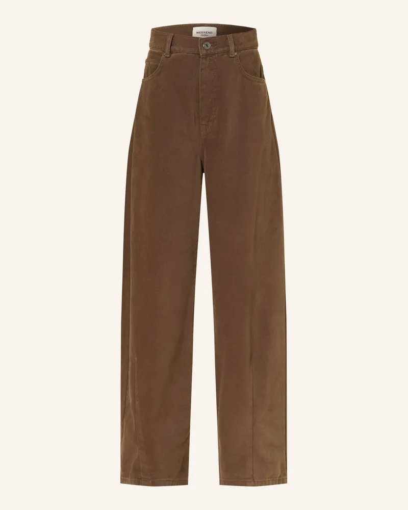 Max Mara Barrel Jeans Ordine braun 003