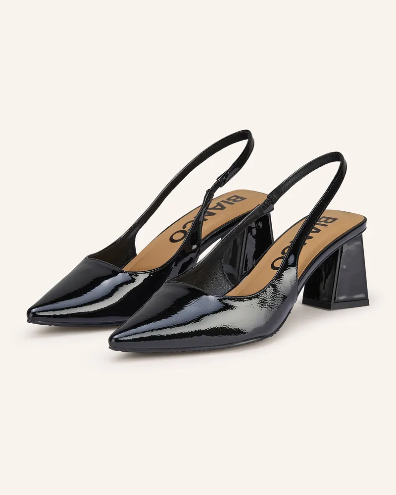 BIANCO. Slingpumps Schwarz