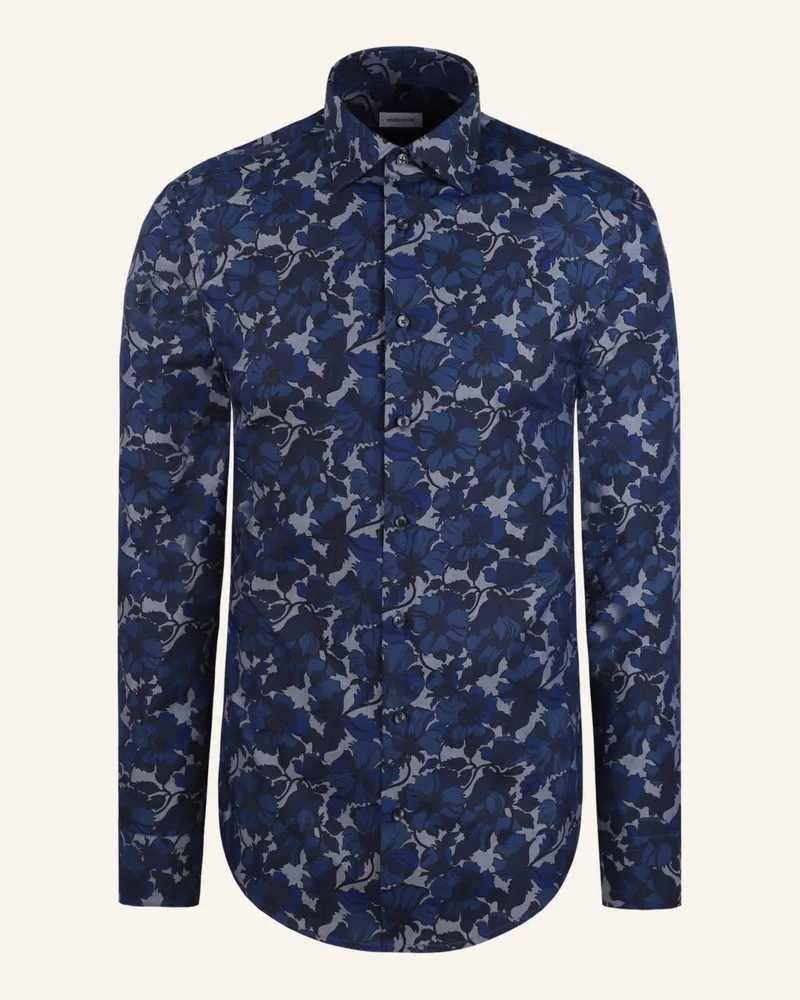 Seidensticker Business Hemd Shaped Fit blau Dunkelblau