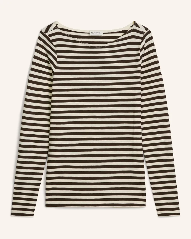 Marc O'Polo T-Shirt schwarz Schwarz