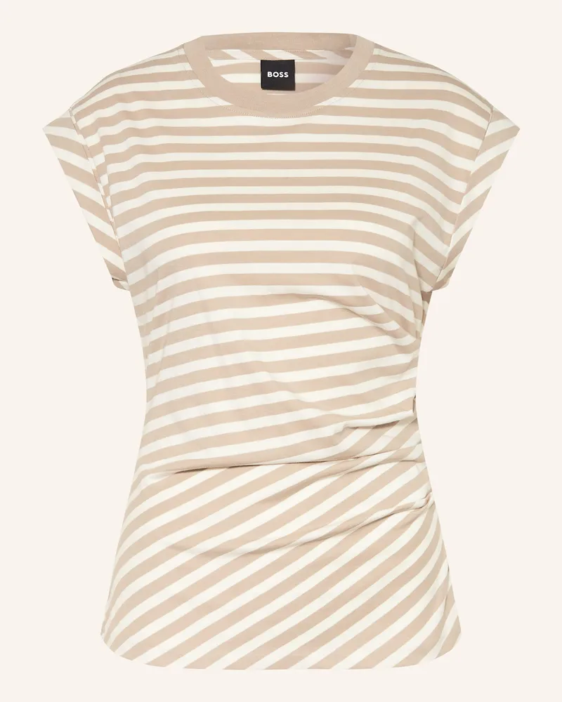 HUGO BOSS Top Epka blau Beige