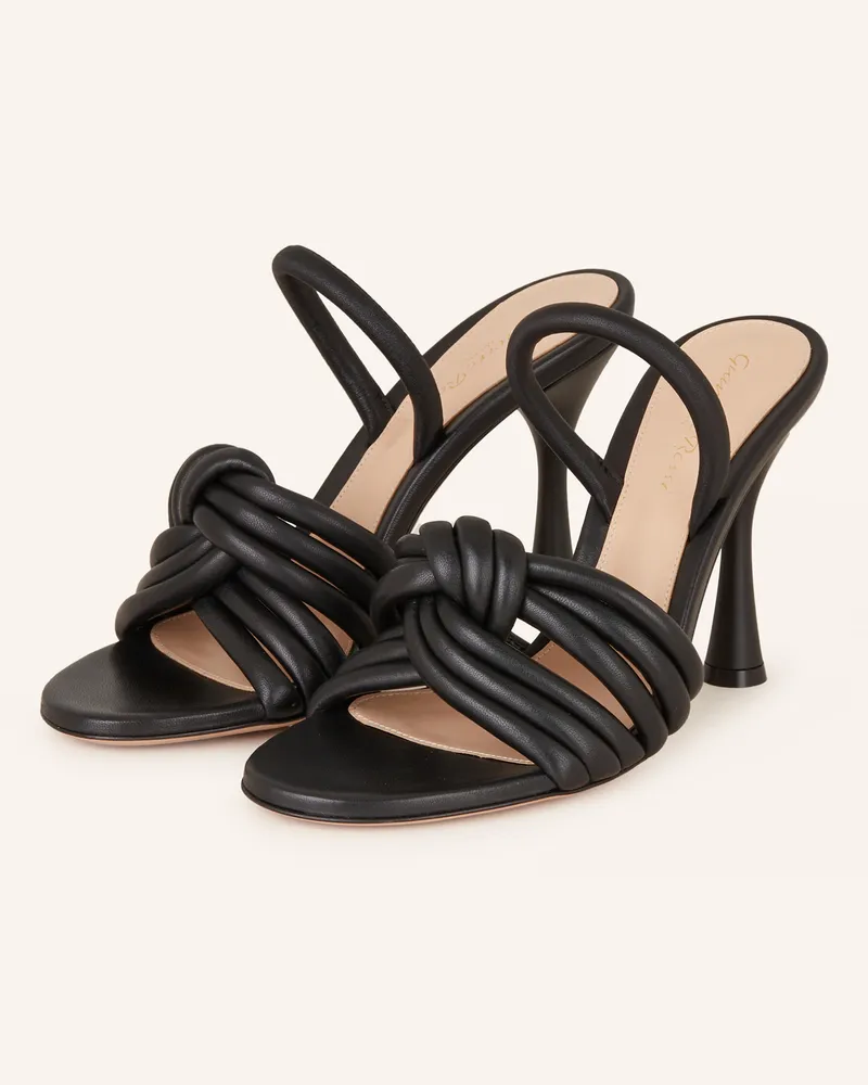 Gianvito Rossi Mules OTTAVIA Schwarz