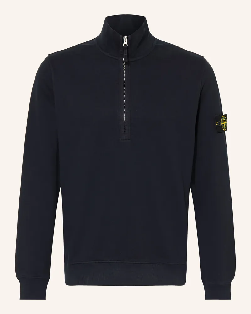 Stone Island Sweat-Troyer blau Dunkelblau