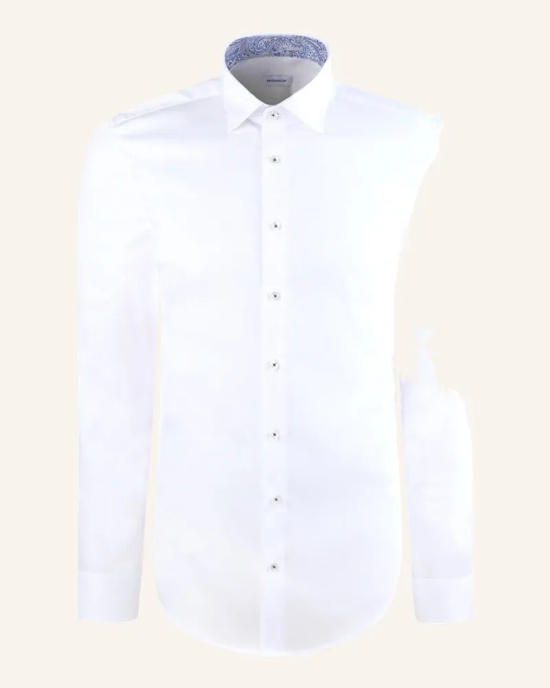 Seidensticker Business Hemd Shaped Fit weiss Weiss