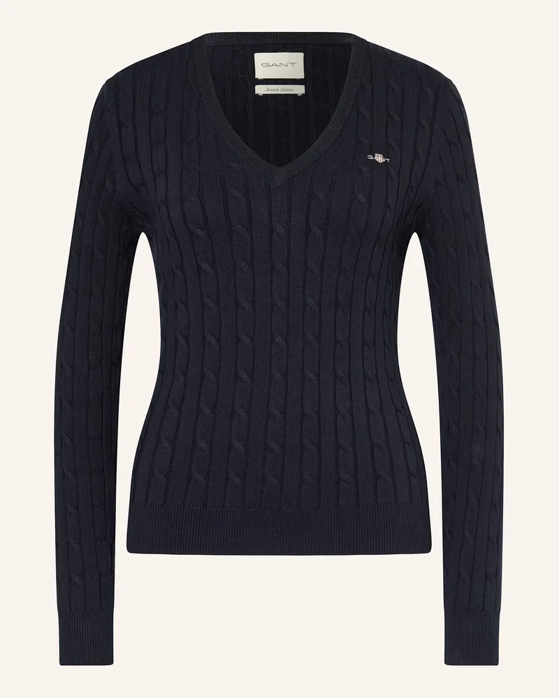 Gant Pullover blau Dunkelblau