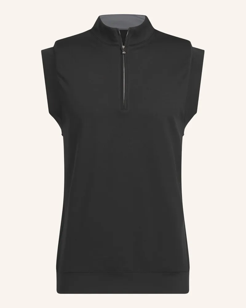 adidas ultimate365 Classic Weste, Reissverschluss Bis Zur Brust schwarz Schwarz