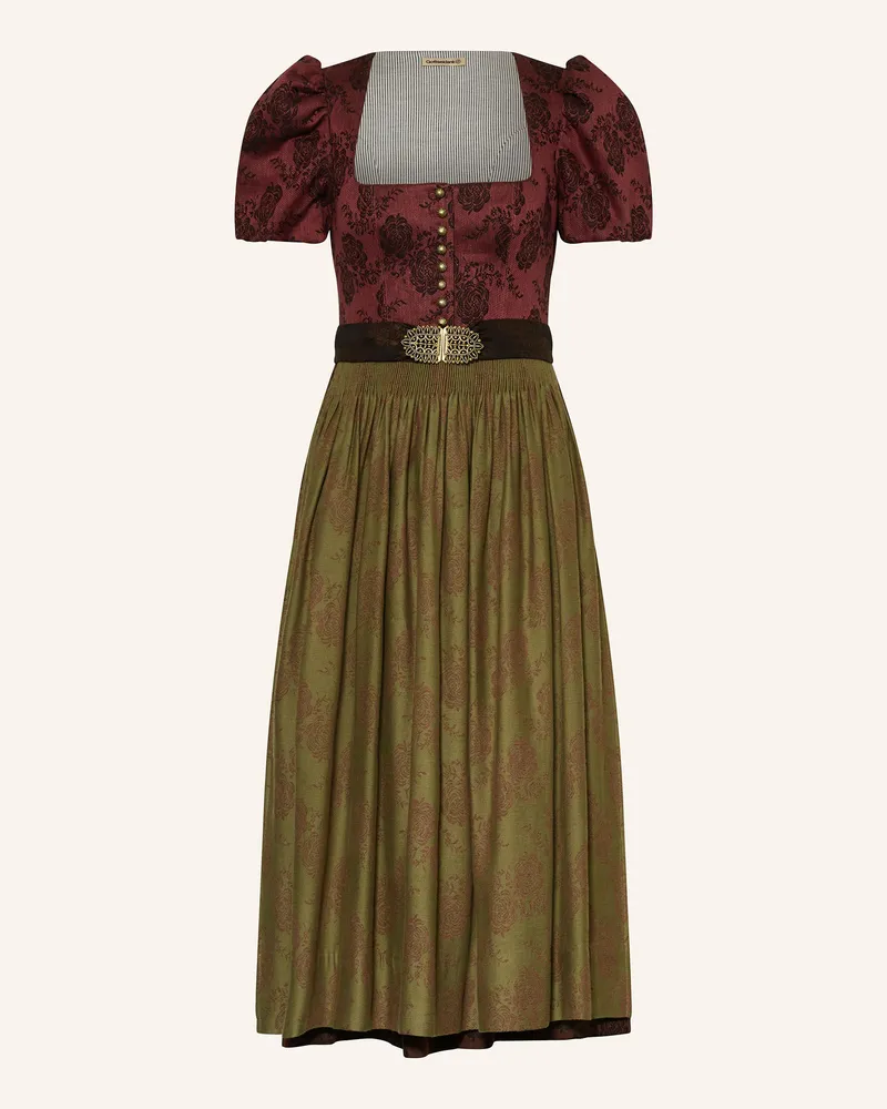 Gottseidank Dirndl LAURA Dunkelrot