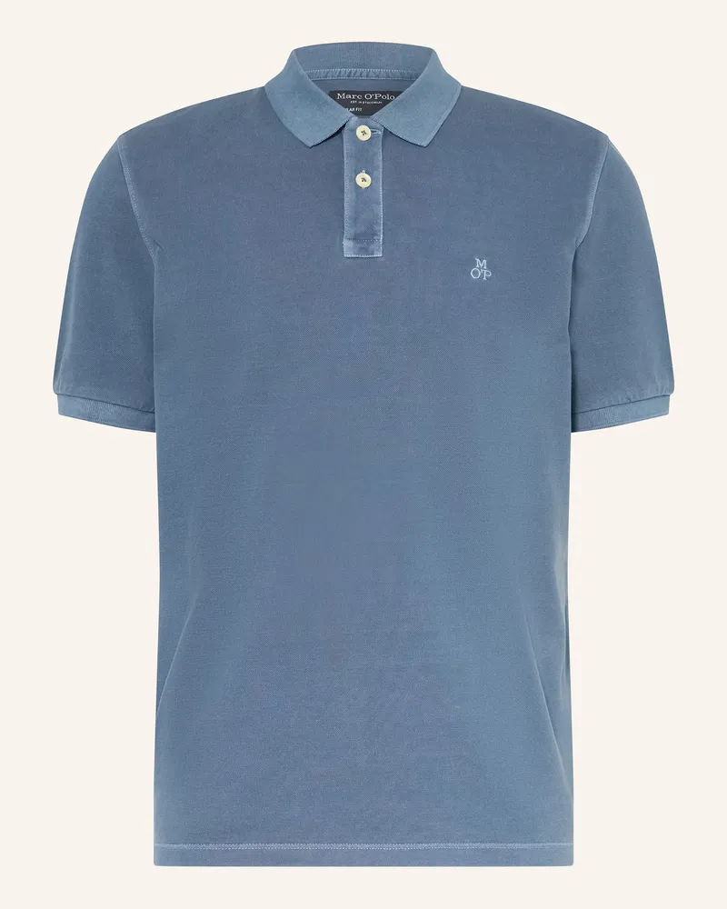 Marc O'Polo Piqué-Poloshirt Blau