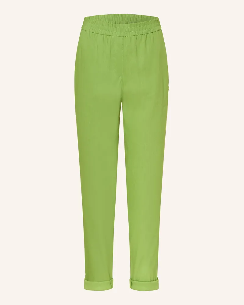 Marc Cain Hose Rhodos Mit Leinen gruen 526