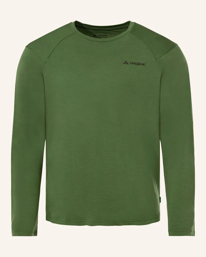 Vaude Funktionsshirt Essential Wool Shirt gruen Grün