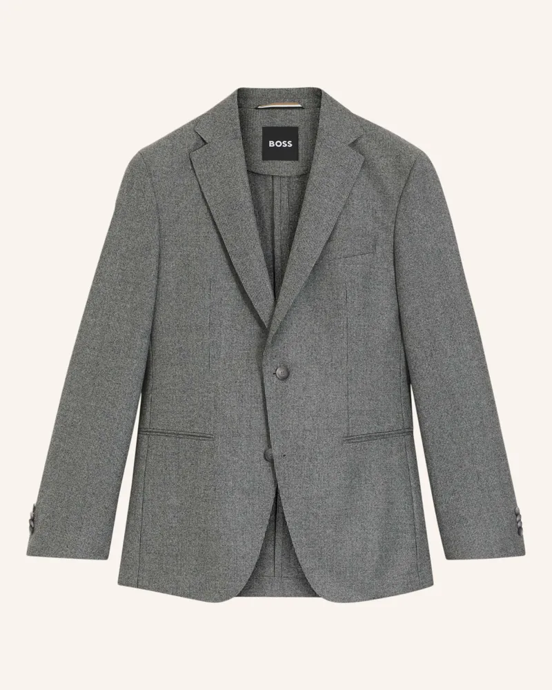 HUGO BOSS Blazer C-HUGE-251 Slim Fit Silber