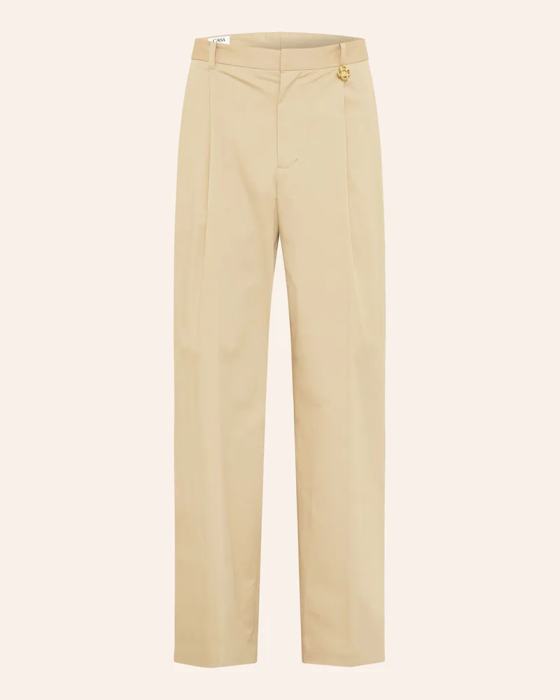 Casablanca Paris Hose Regular Fit beige Hellbraun