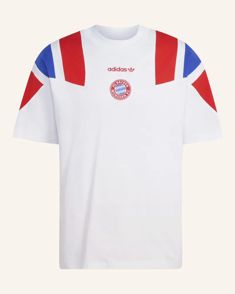 adidas Fc Bayern München Eqt T-Shirt weiss Weiss