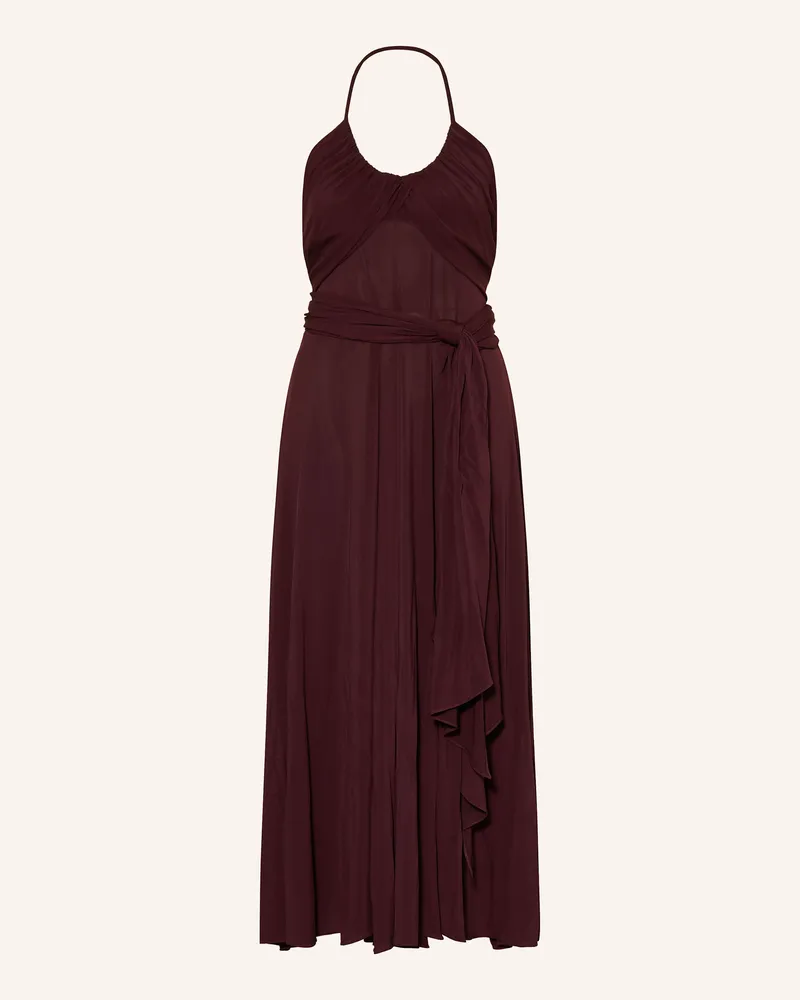 Alaïa Abendkleid rot Dunkelrot