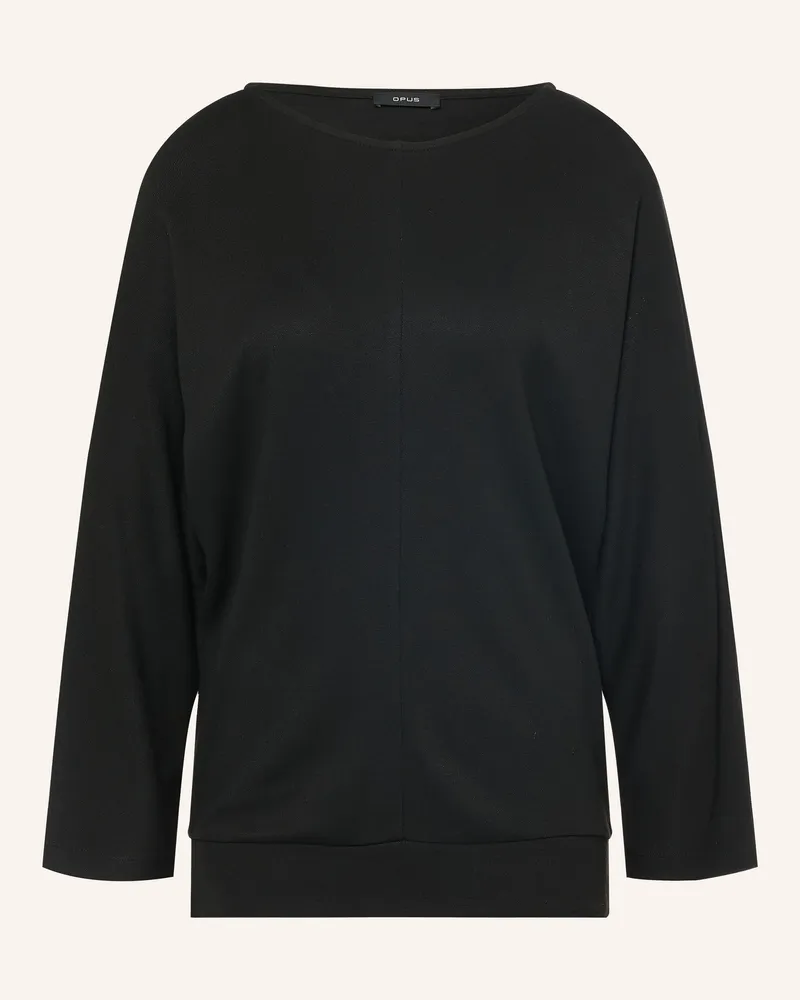 OPUS Sweatshirt Suisa schwarz Schwarz