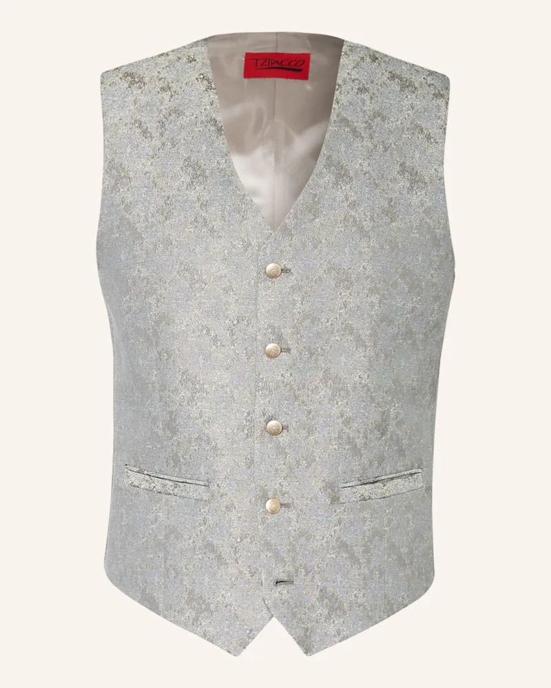 Wilvorst Anzugweste Extra Slim Fit Grau