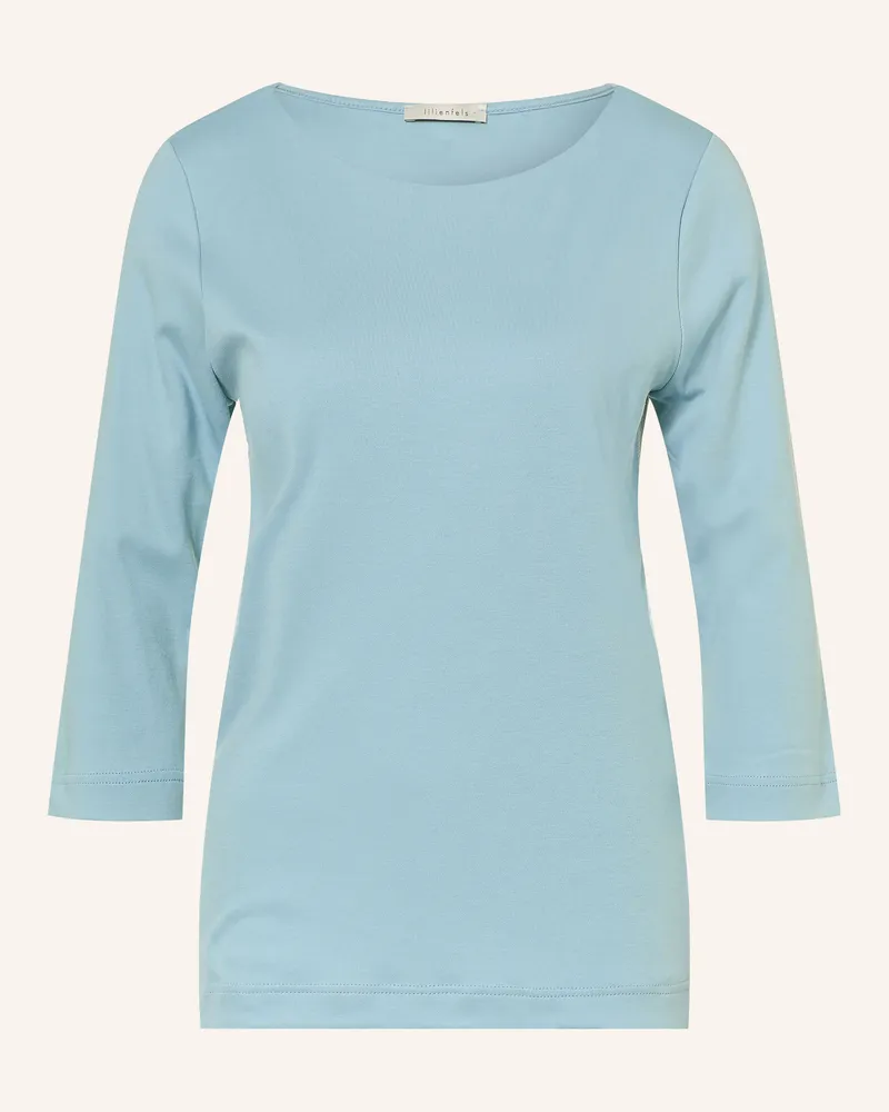 lilienfels Shirt Mit 3/4-Arm blau Hellblau