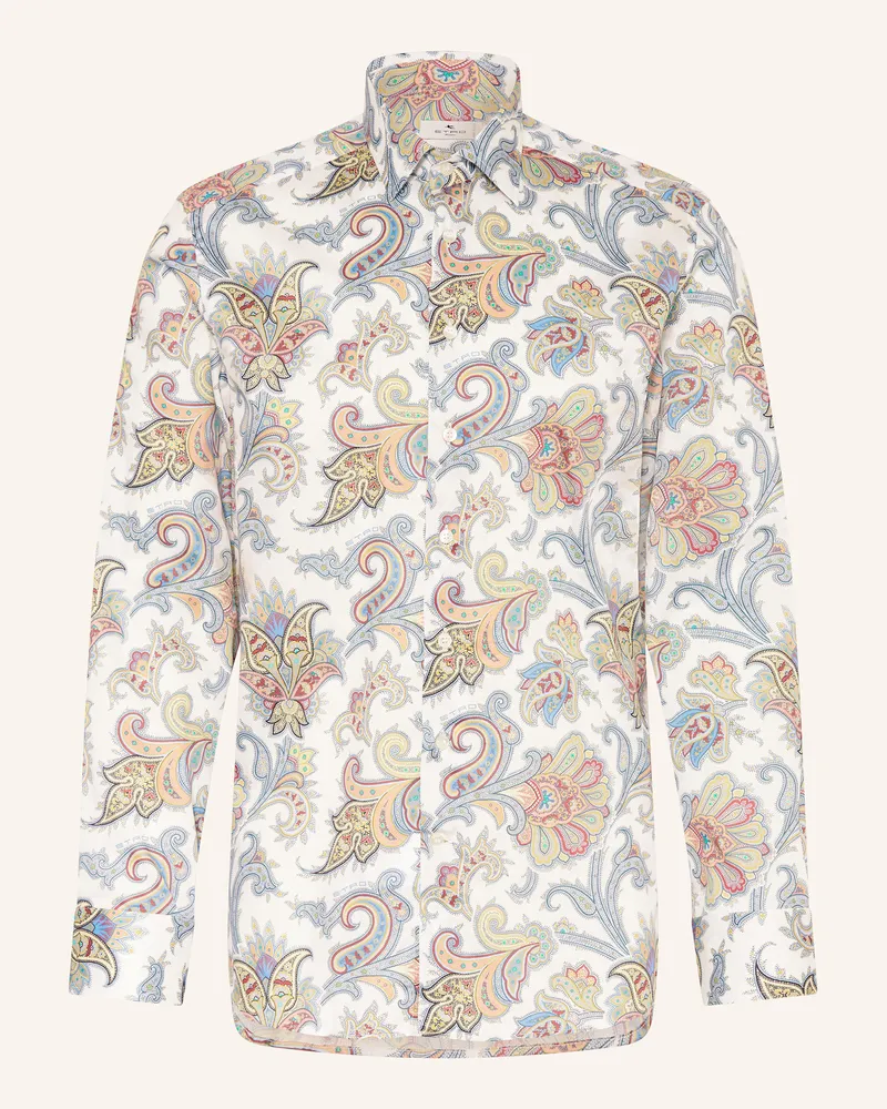 Etro Hemd Regular Fit Weiss