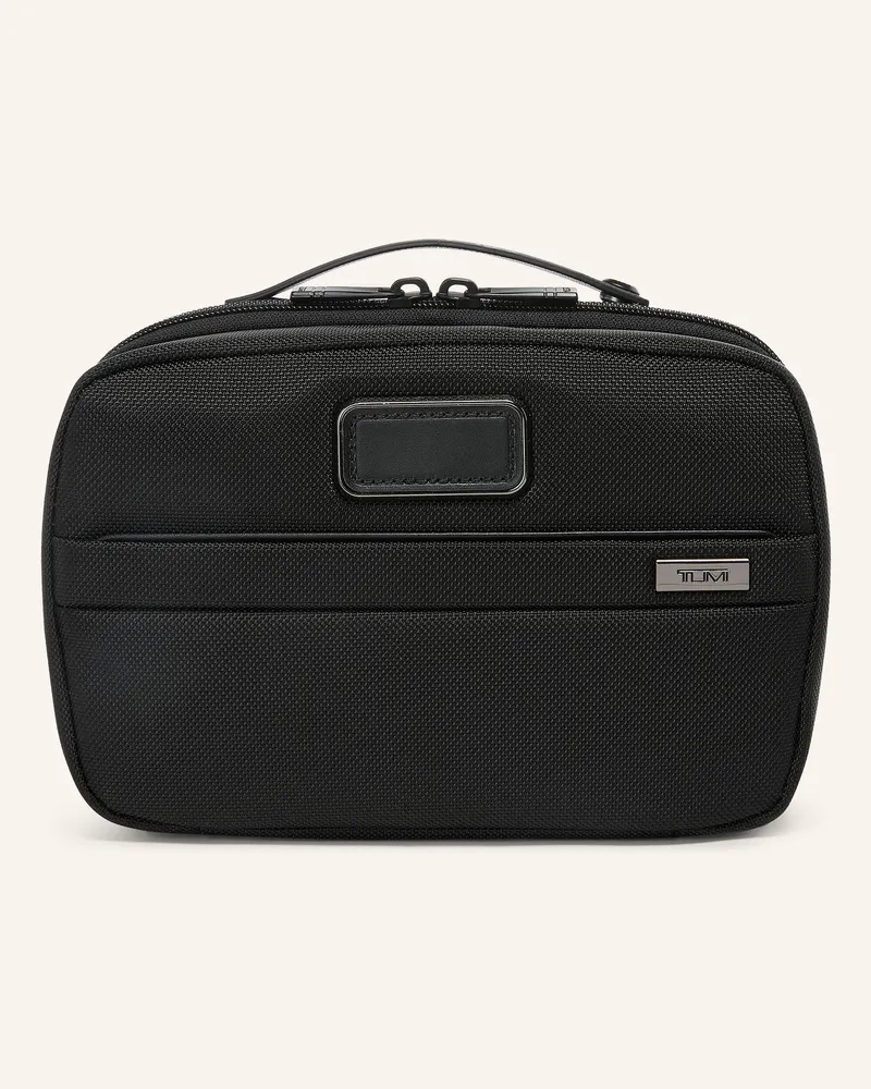 Tumi Alpha Kulturtasche Split schwarz Schwarz
