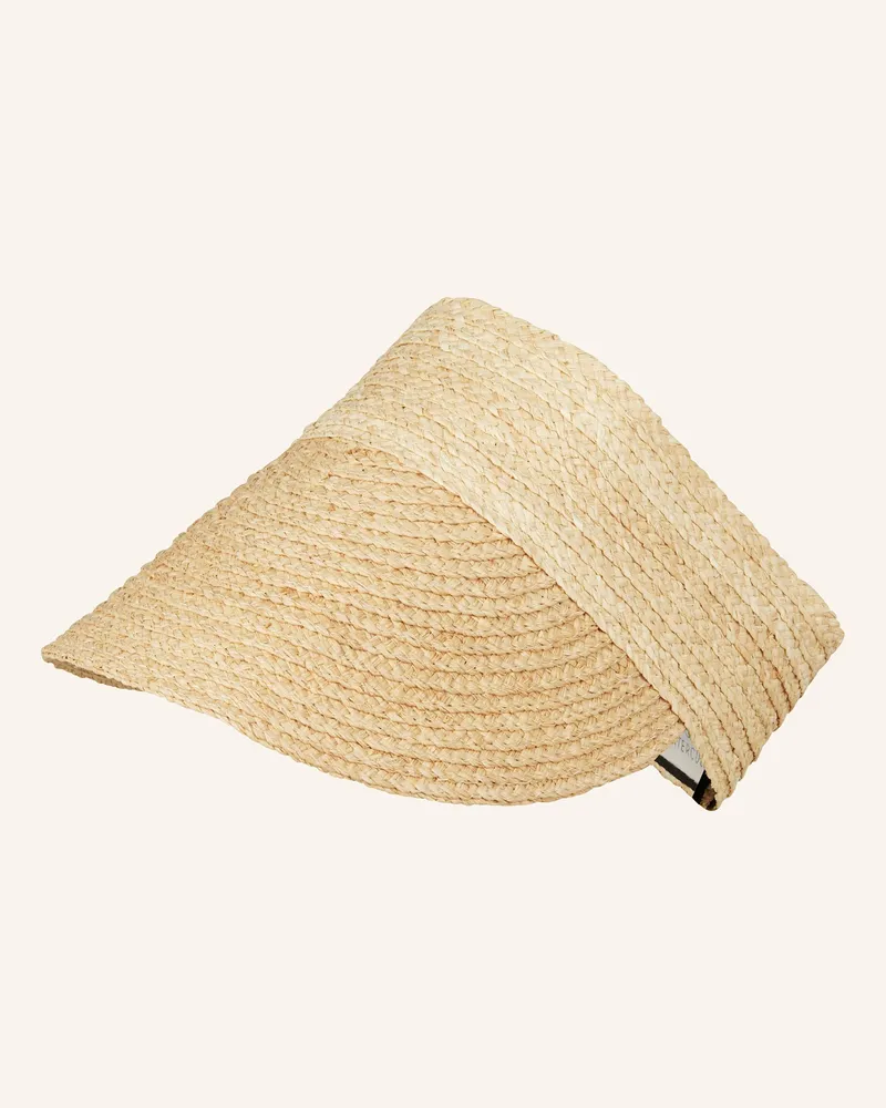 watercult Visor-Cap Floral Abstract braun Hellbraun