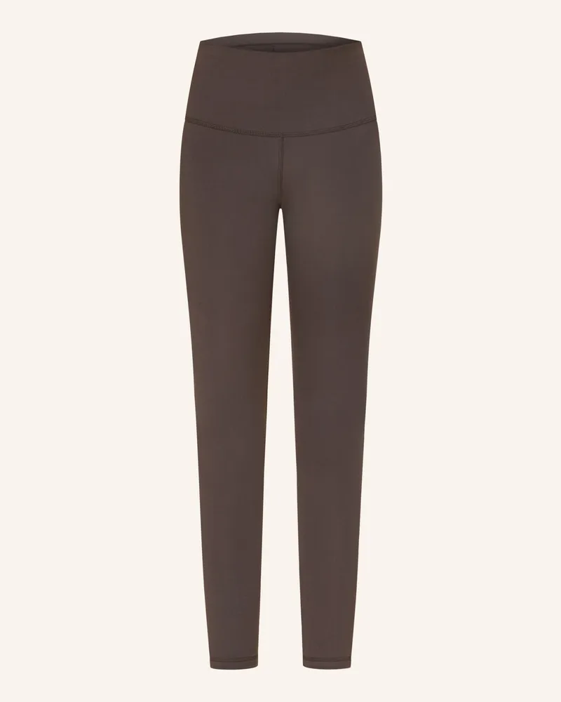 Juvia 7/8-Leggings Dunkelbraun