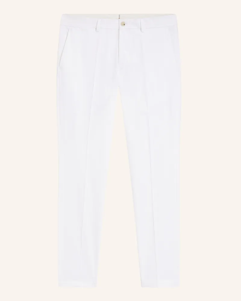 HUGO BOSS Business Hose L-kaiton1l-253 Slim Fit weiss Weiss
