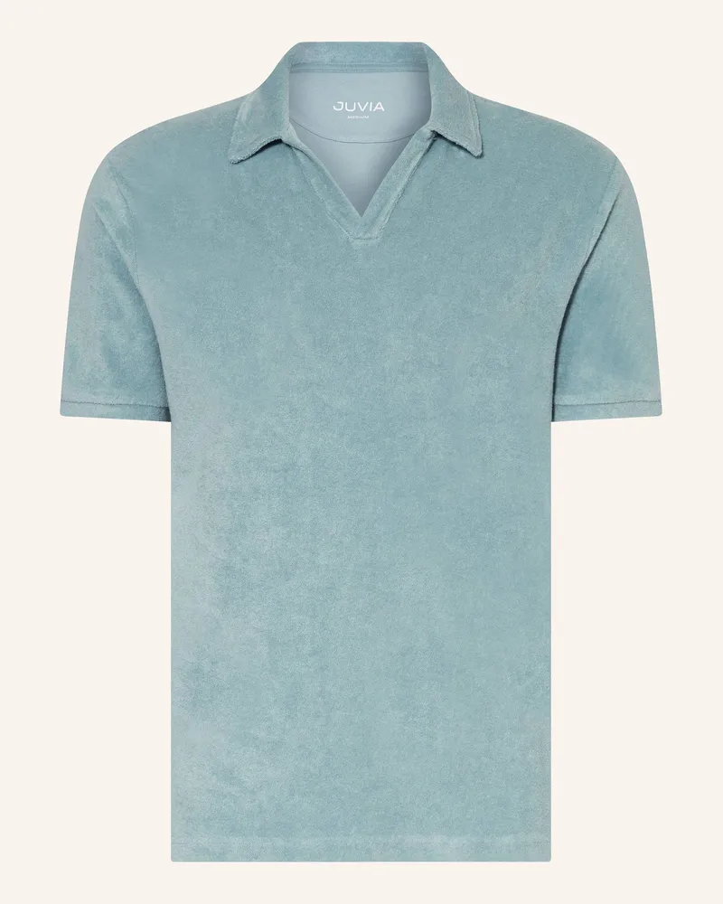 Juvia Frottee-Poloshirt Mint