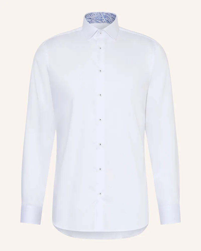 Seidensticker Hemd Shaped Fit weiss Weiss