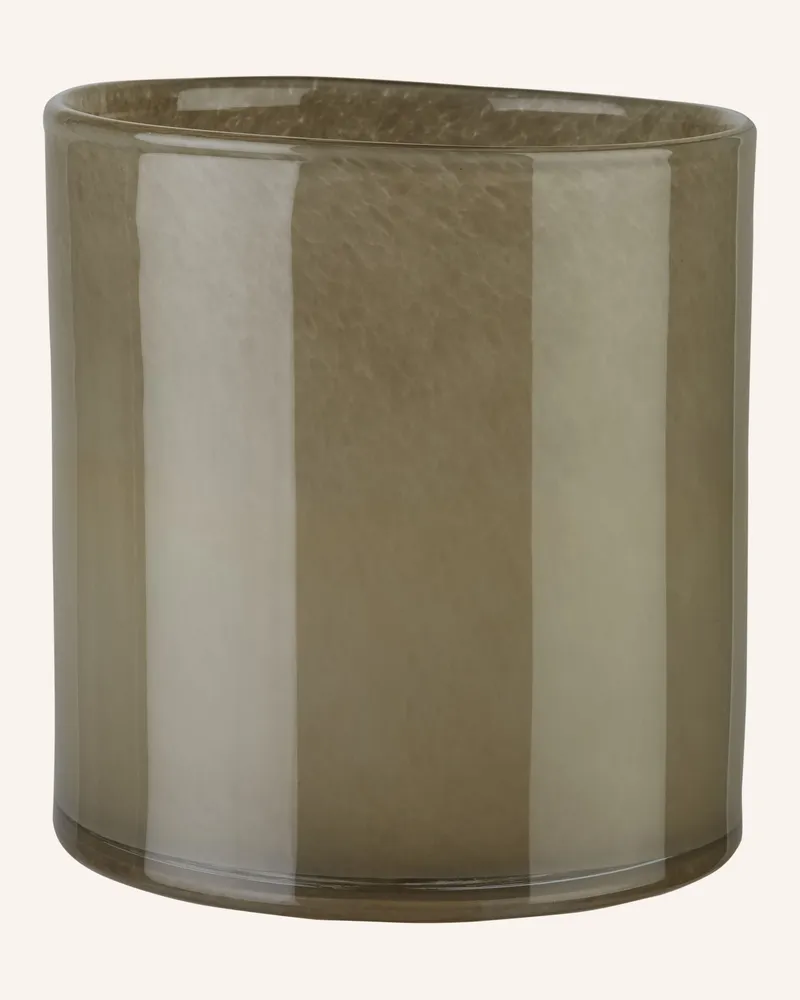 Blomus Windlicht Saga L grau Taupe